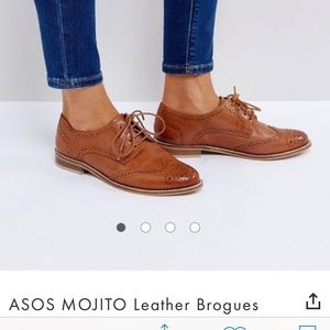 ASOS leather oxfords women’s size 8
